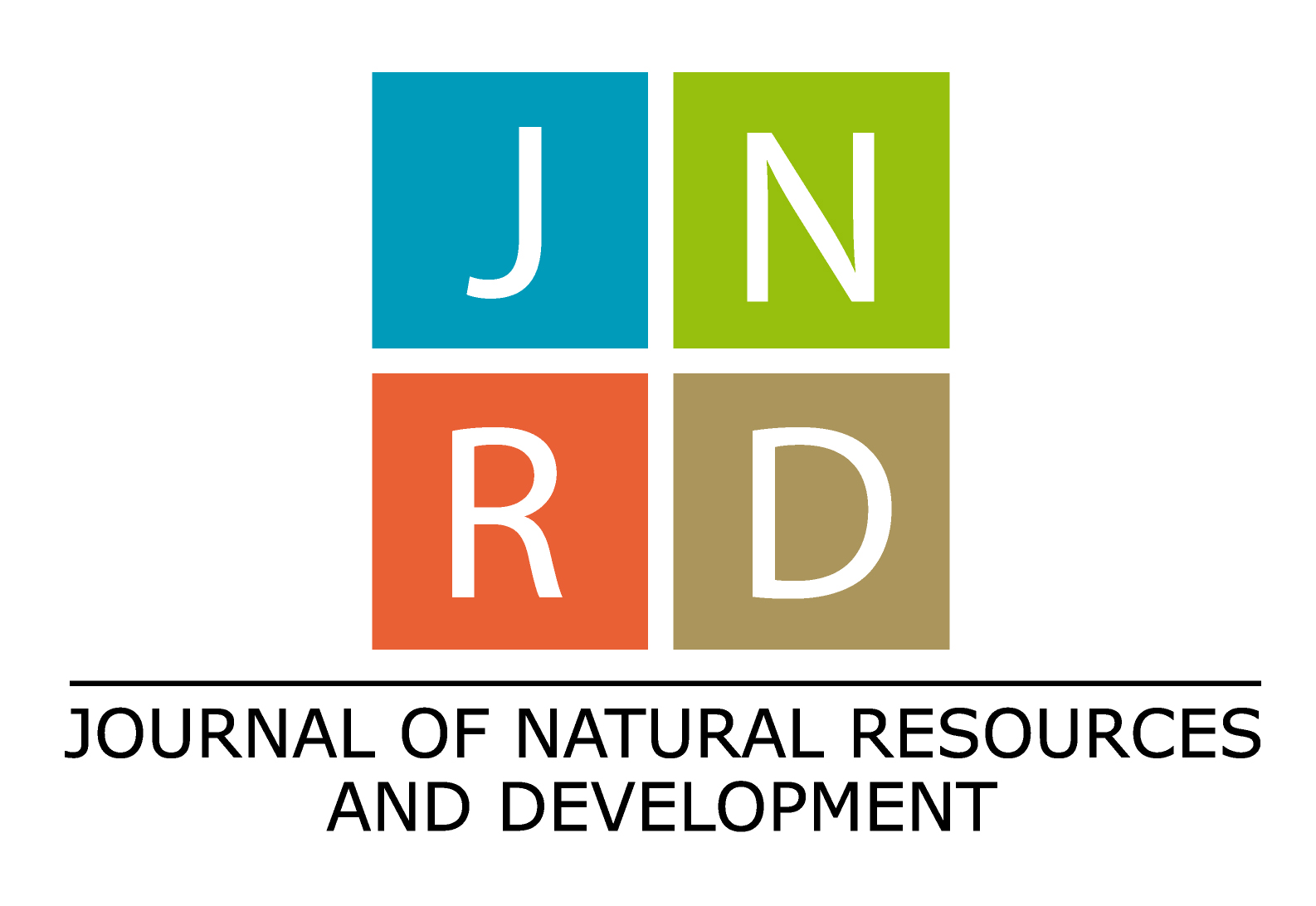JNRD - Journal of Natural Resources and Development