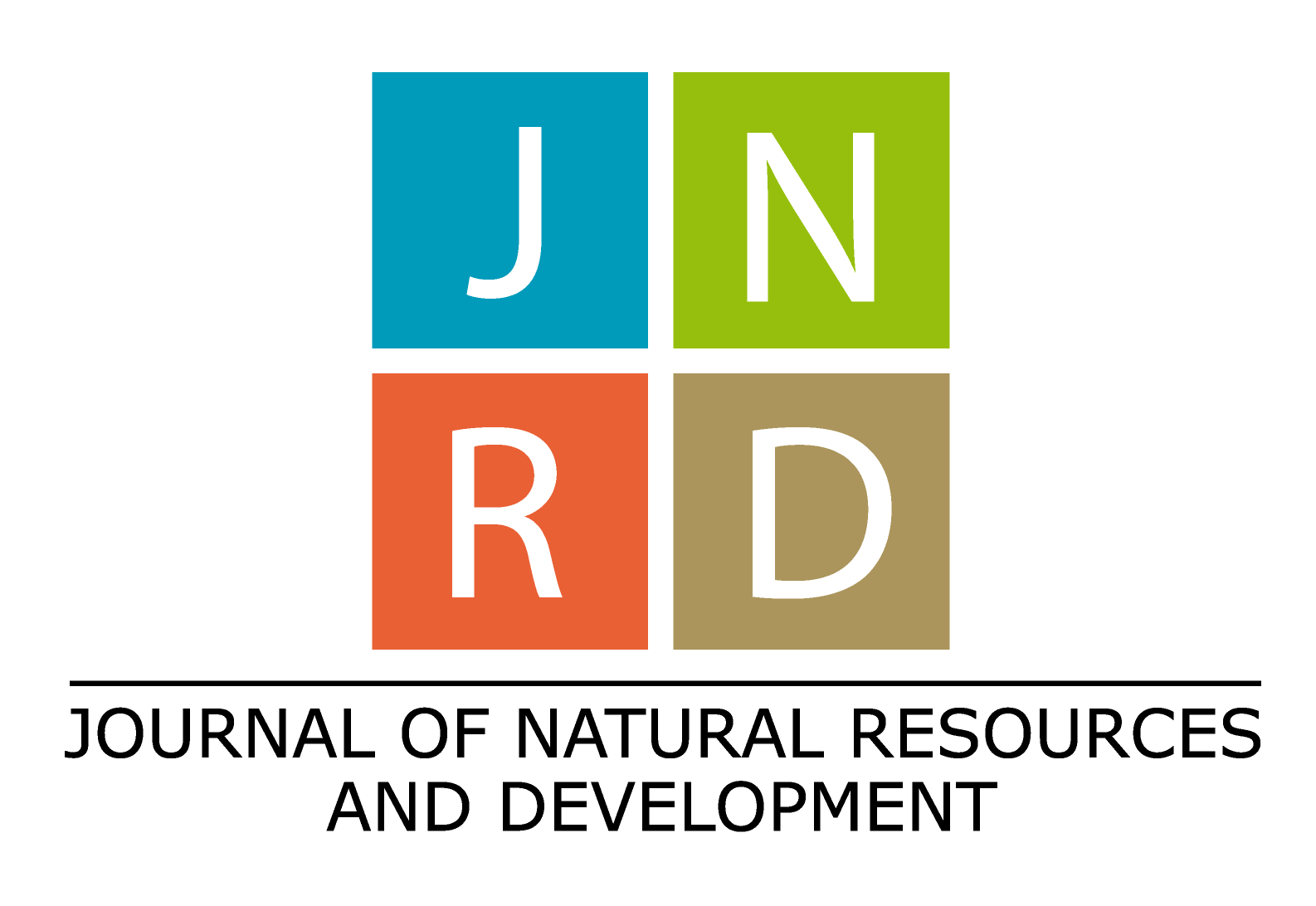 JNRD - Journal of Natural Resources and Development