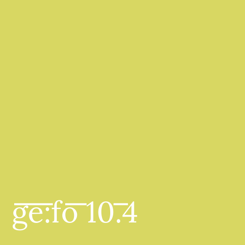 Light mossy green square with issue number