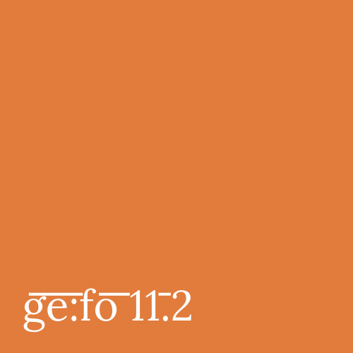 orange square with issue number