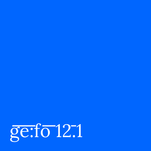 blue square with issue number