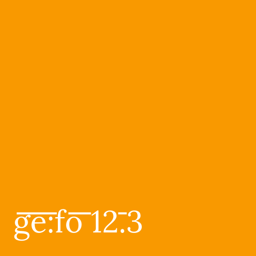 pale orange square with issue number