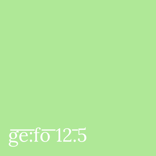 pale green square with issue number