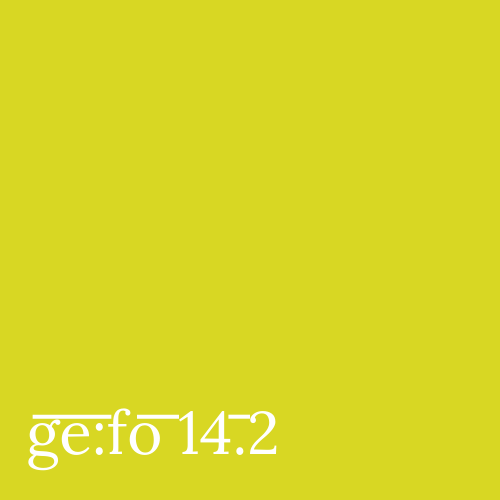 yellow green square with issue number