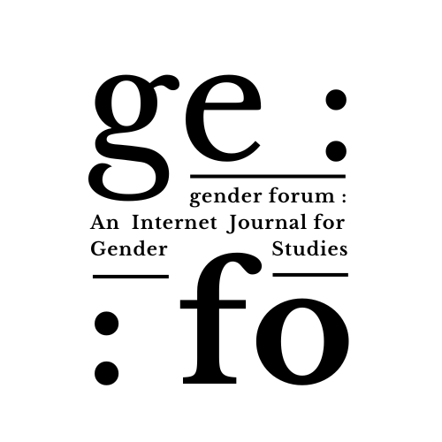 Logo of 'gender forum: An Internet Journal for Gender Studies'